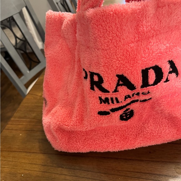 Prada Terri cloth pink tote - Picture 4 of 5